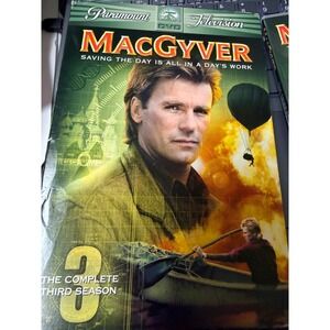 MacGyver The Complete Third Season DVD 4-Disc Set Richard Dean Anderson